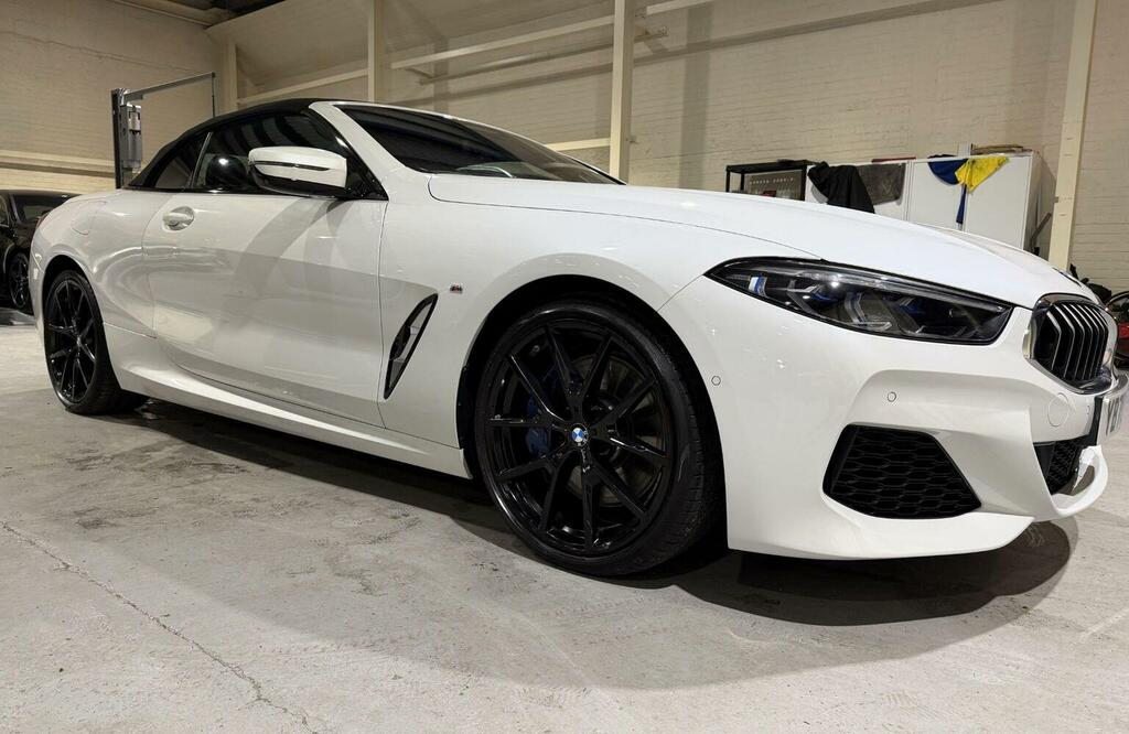 BMW 8 Series 3.0 840I Steptronic Euro 6 Ss White #2