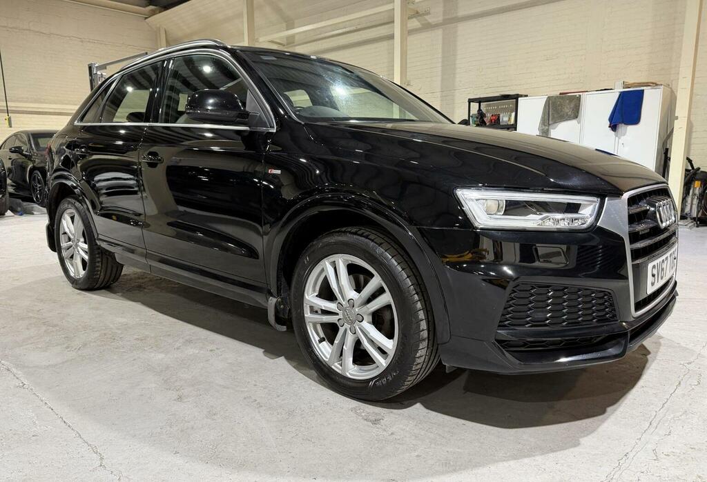 Audi Q3 2.0 Tfsi S Line Edition S Tronic Quattro Euro 6 S SV67TGE Black #2