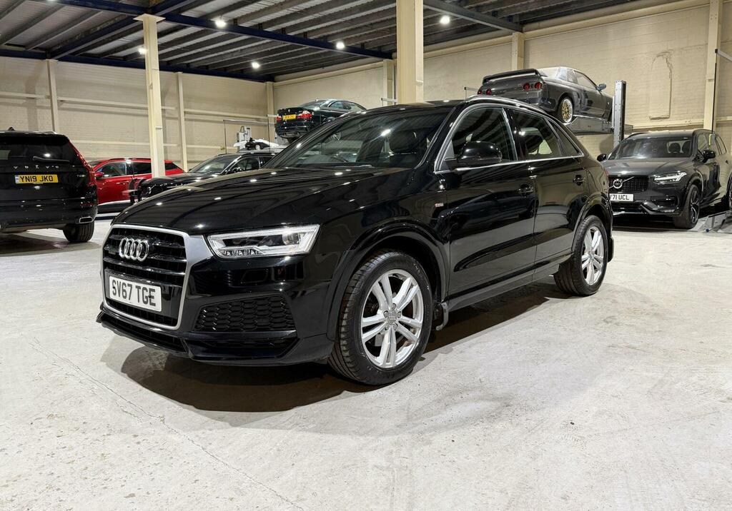 Audi Q3 2.0 Tfsi S Line Edition S Tronic Quattro Euro 6 S SV67TGE Black #4