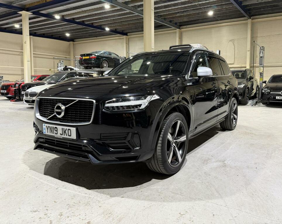 Volvo XC90 2.0H T8 Twin Engine 11.6Kwh R-design 4Wd Euro YN19JKO Black #3