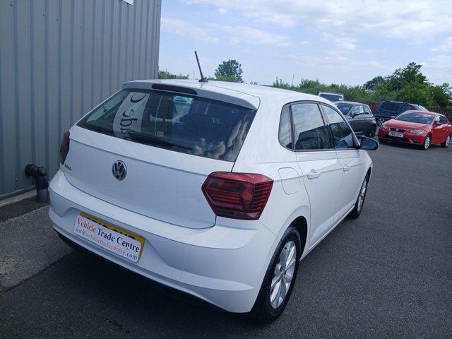 Volkswagen Polo 1.0 Tsi Se Hatchback Euro 6 S S SD18OWP White #6