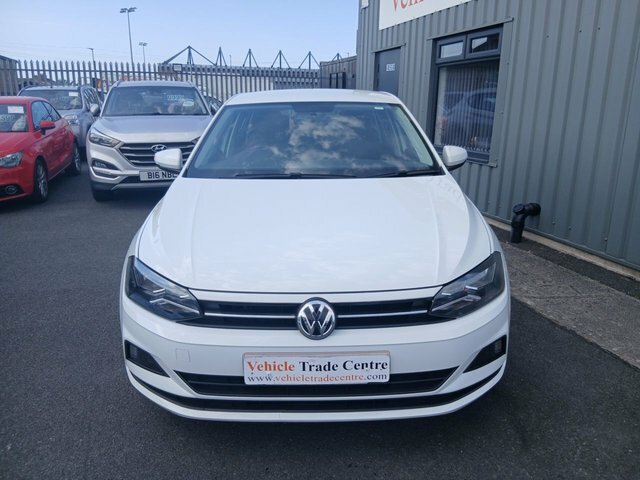 Volkswagen Polo 1.0 Tsi Se Hatchback Euro 6 S S SD18OWP White #2