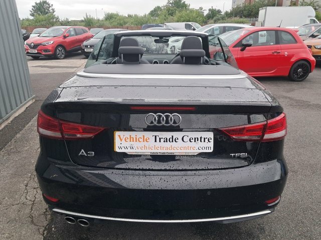 Audi A3 Cabriolet 1.5 Tfsi Cod Sport Convertible E Black #5