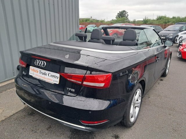Audi A3 Cabriolet 1.5 Tfsi Cod Sport Convertible E Black #6