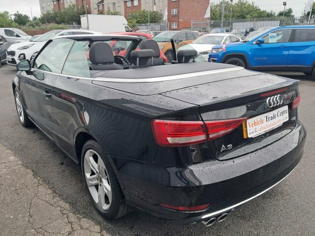 Audi A3 Cabriolet 1.5 Tfsi Cod Sport Convertible E Black #4