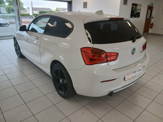 BMW 1 Series 1.5 118I Gpf M Sport Shadow Edition Hatchback YH19GAF White #6
