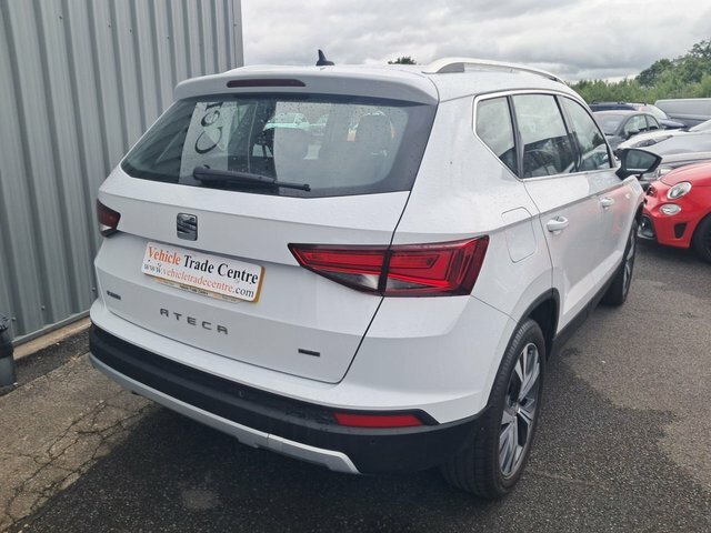 Seat Ateca 2.0 Tdi Se Technology Suv 4Drive White #6