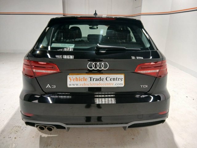 Audi A3 2.0 Tdi S Line Sportback Euro 6 Black #5