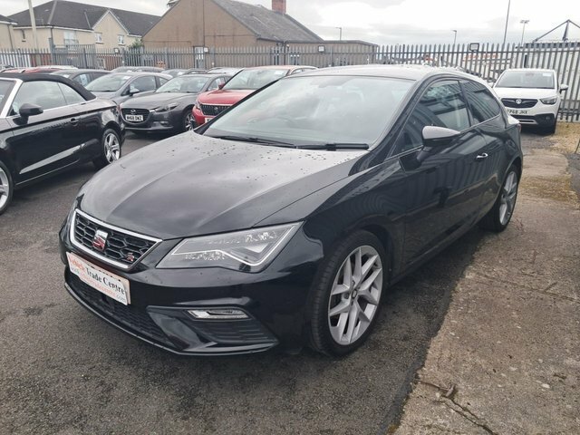 Seat Leon 1.4 Tsi Fr Technology Sport Coupe Manua ND18NXJ Black #3