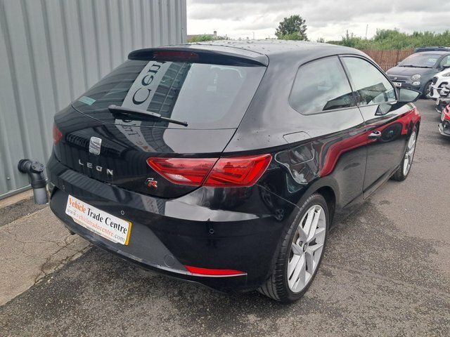 Seat Leon 1.4 Tsi Fr Technology Sport Coupe Manua ND18NXJ Black #4