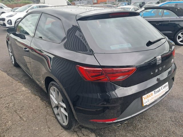 Seat Leon 1.4 Tsi Fr Technology Sport Coupe Manua ND18NXJ Black #6