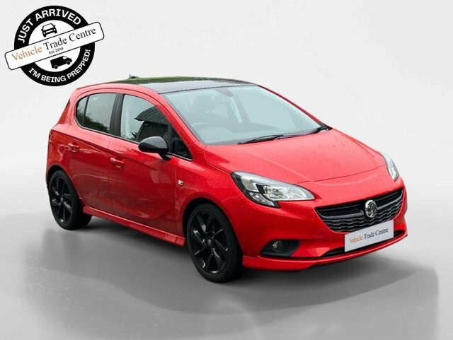 Vauxhall Corsa 1.4I Ecotec Sri VX Line Nav Black Hatchback Pe SV18HPS Red