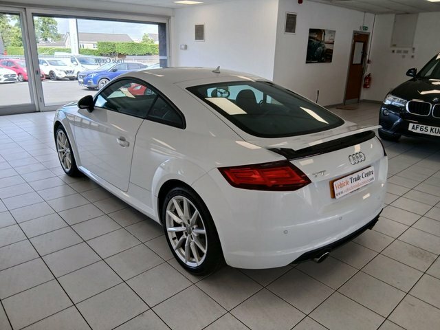 Audi TT 1.8 Tfsi Sport Coupe Euro 6 S S White #4