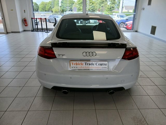 Audi TT 1.8 Tfsi Sport Coupe Euro 6 S S White #5