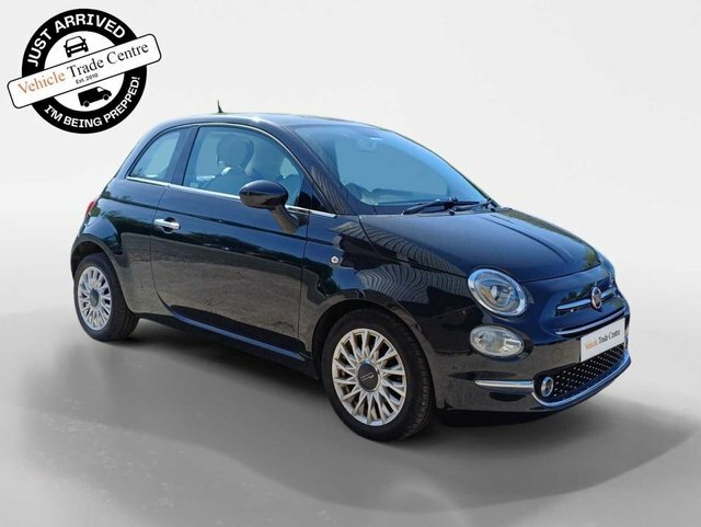 Fiat 500 1.2 Lounge Hatchback Euro 6 S S Black