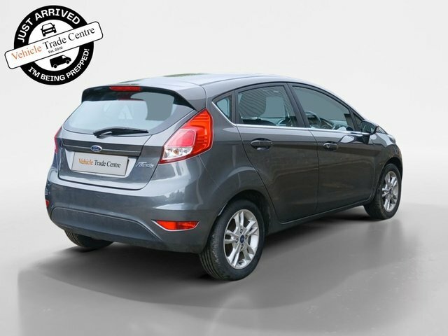 Ford Fiesta 1.25 Zetec Hatchback Euro 6 82 NA17UYW Grey #3