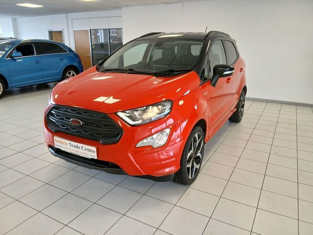 Ford Ecosport 1.0T Ecoboost St-line Suv Euro 6 YP18UMK Red #3