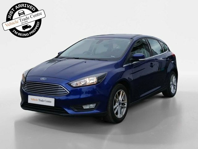 Ford Focus 1.0T Ecoboost Zetec Hatchback Eu Blue