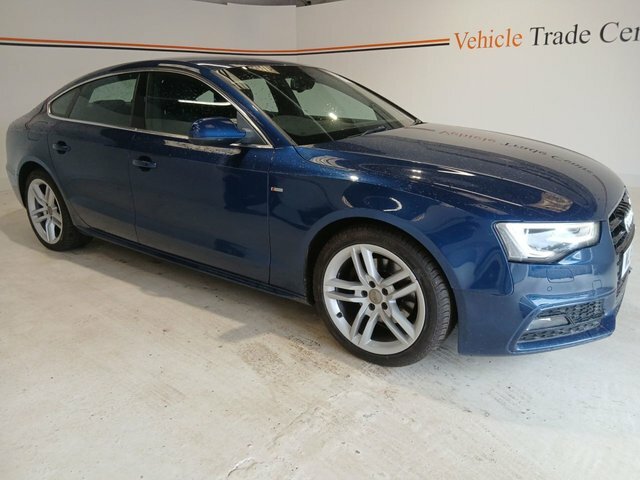 Audi A5 2.0 Tdi S Line Sportback Euro 6 Blue