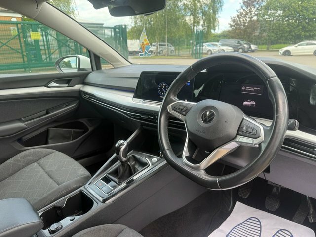 Volkswagen Golf 2022 1.5 Tsi Life Estate Euro 6 WV72ZVW White #2