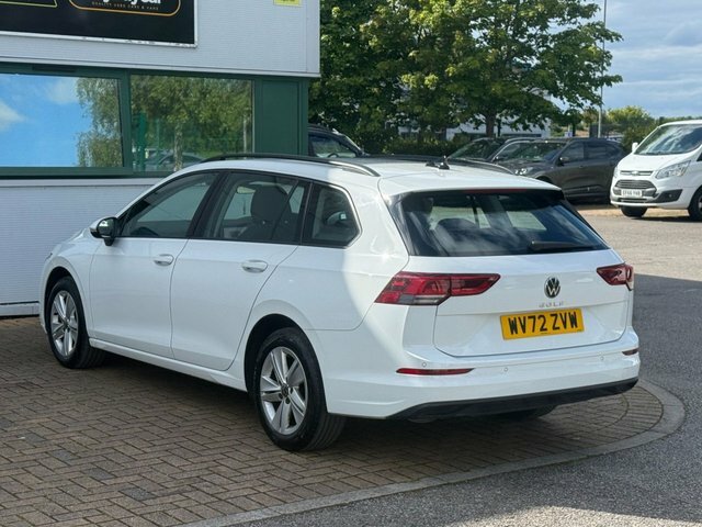 Volkswagen Golf 2022 1.5 Tsi Life Estate Euro 6 WV72ZVW White #4