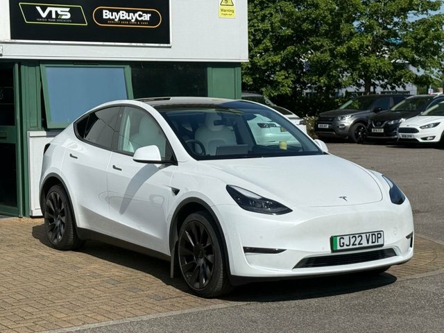 Tesla Model Y 2022 Dual Motor Long Range Suv Grey