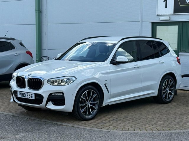 BMW X3 2019 2.0 20D M Sport Suv Xdrive Eu YB19ZSZ White #6