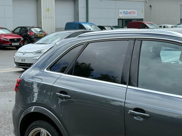 Audi Q3 2.0 Tdi Quattro S Line 175 Bhp Grey #13