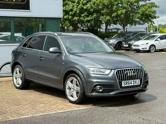 Audi Q3 2.0 Tdi Quattro S Line 175 Bhp Grey #7
