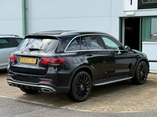 Mercedes-Benz GLC Class 2020 2.0 Glc300d Amg Line Premium Suv Black #4