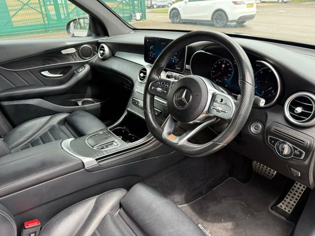 Mercedes-Benz GLC Class 2020 2.0 Glc300d Amg Line Premium Suv Black #2