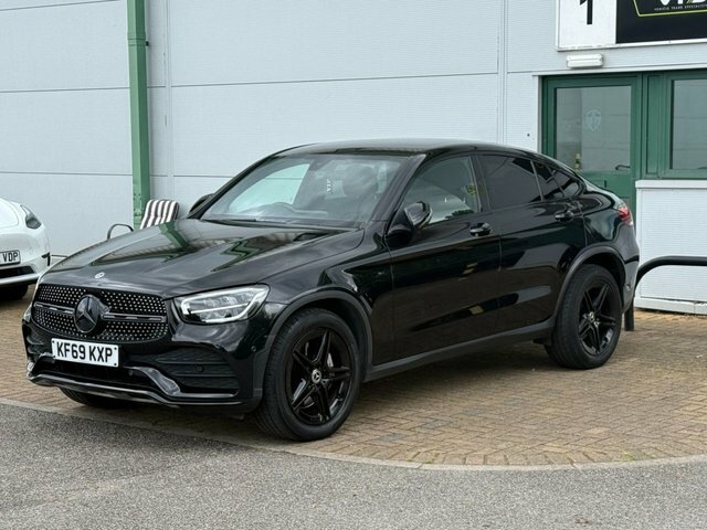 Mercedes-Benz GLC Class 2019 2.0 Glc220d Amg Line Coupe G-troni Black #4