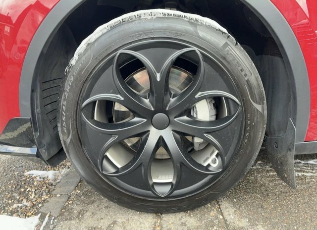 Tesla Model Y 2022 Dual Motor Long Range Suv Red #6