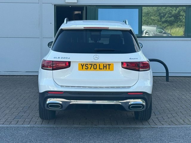 Mercedes-Benz GLB Class 2020 2.0 Glb220d Amg Line Premium Suv White #6