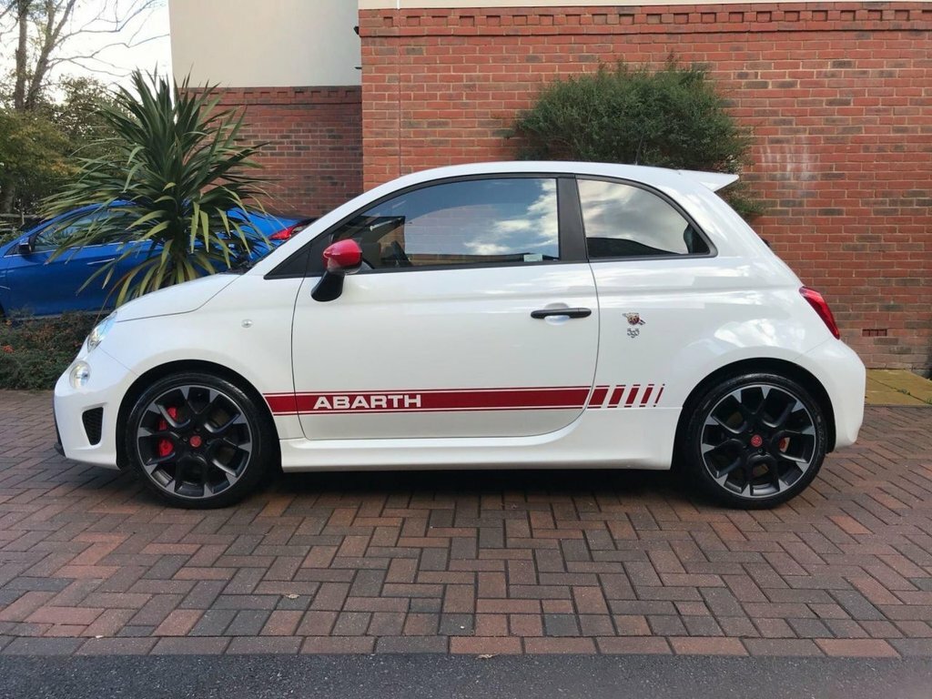 Abarth 595 Hatchback White #4