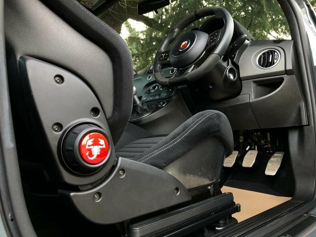 Abarth 595 Hatchback White #3
