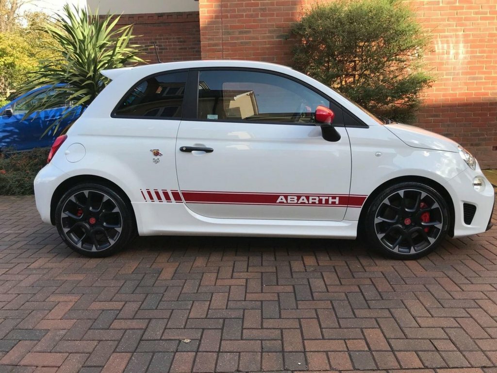 Abarth 595 Hatchback White #5