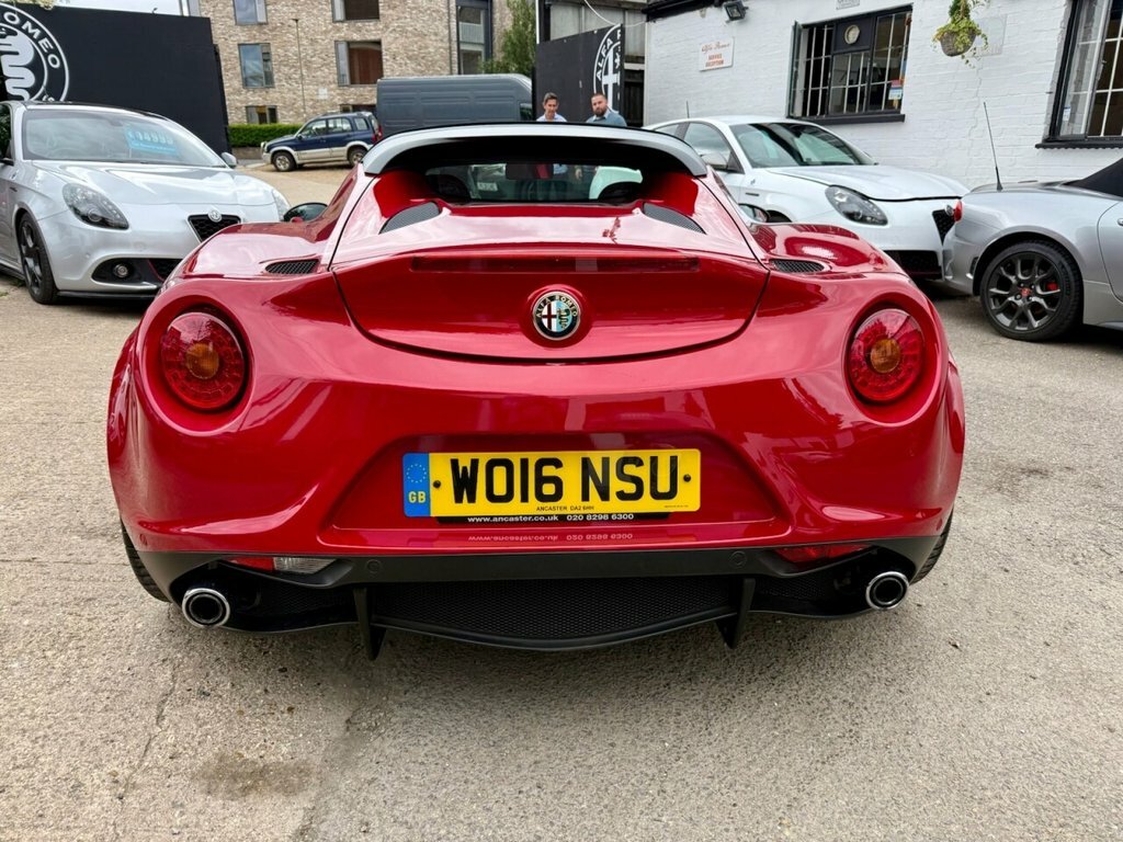 Alfa Romeo 4C Tbi White #8