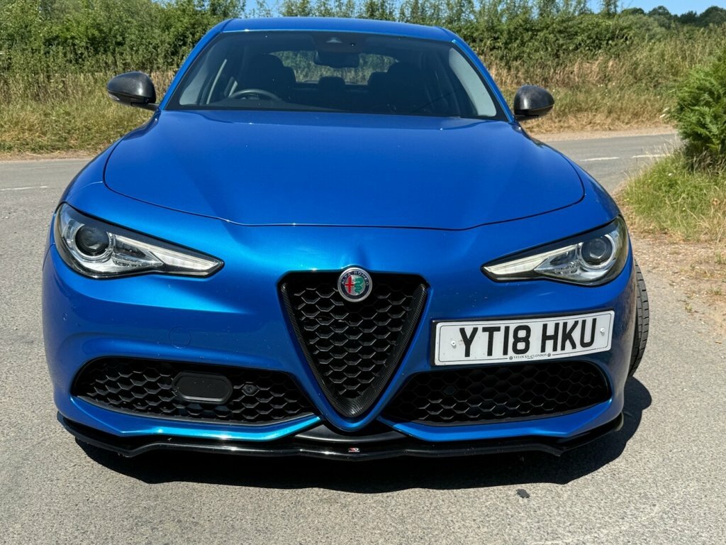 Alfa Romeo Giulia Saloon Blue #6