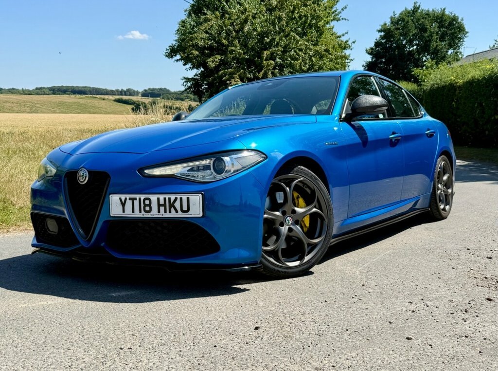 Alfa Romeo Giulia Saloon Blue #5