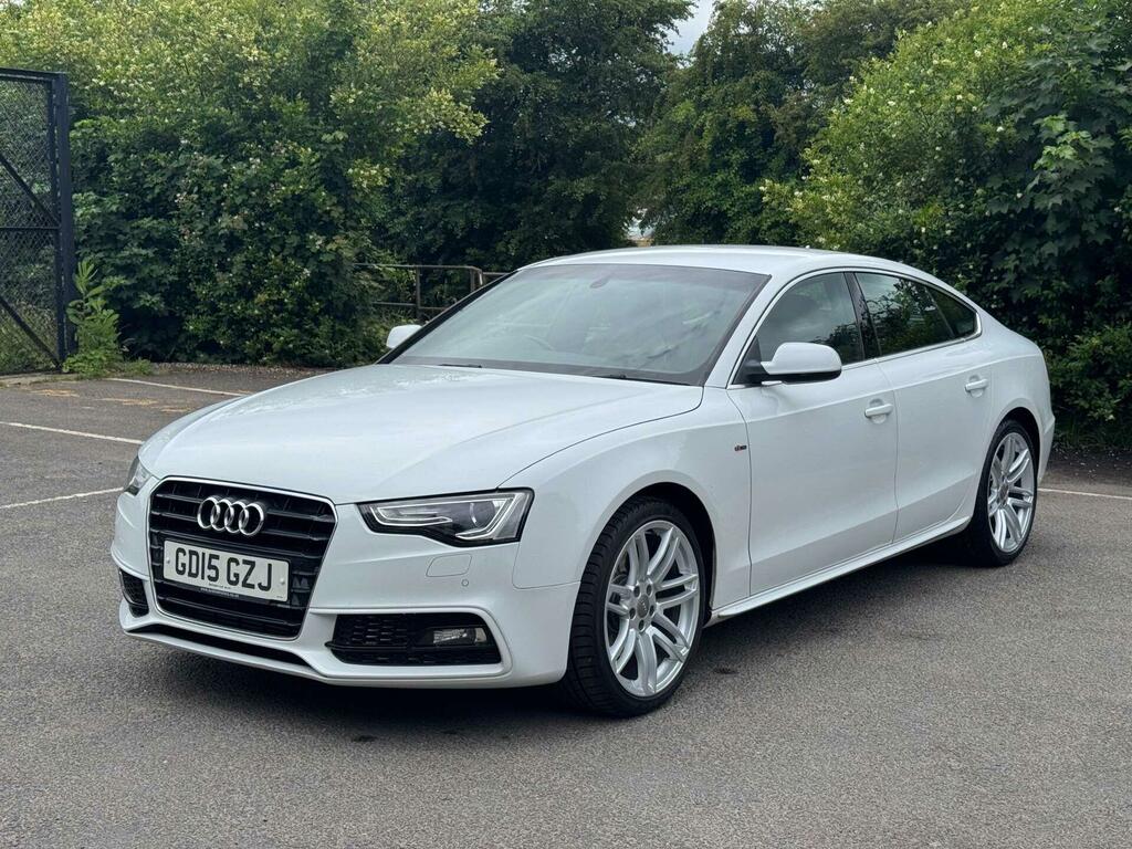 Audi A5 S Line White #2