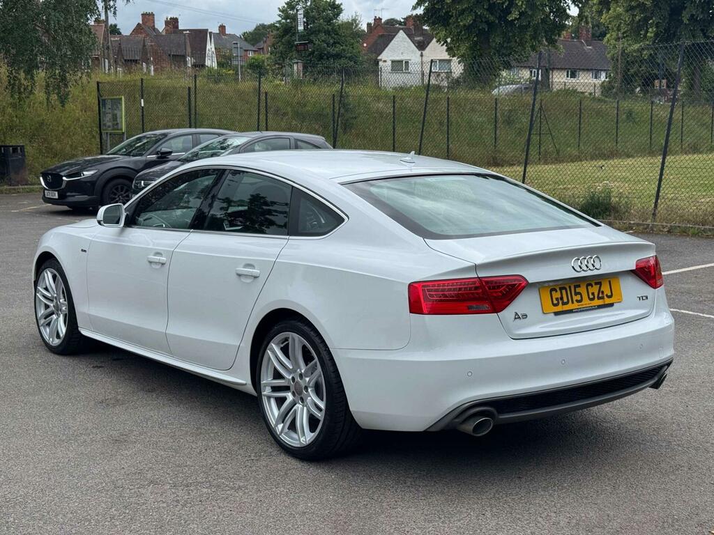 Audi A5 S Line White #6