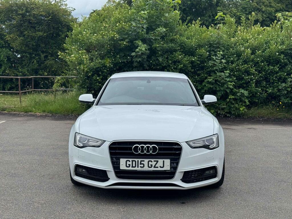Audi A5 S Line White #3