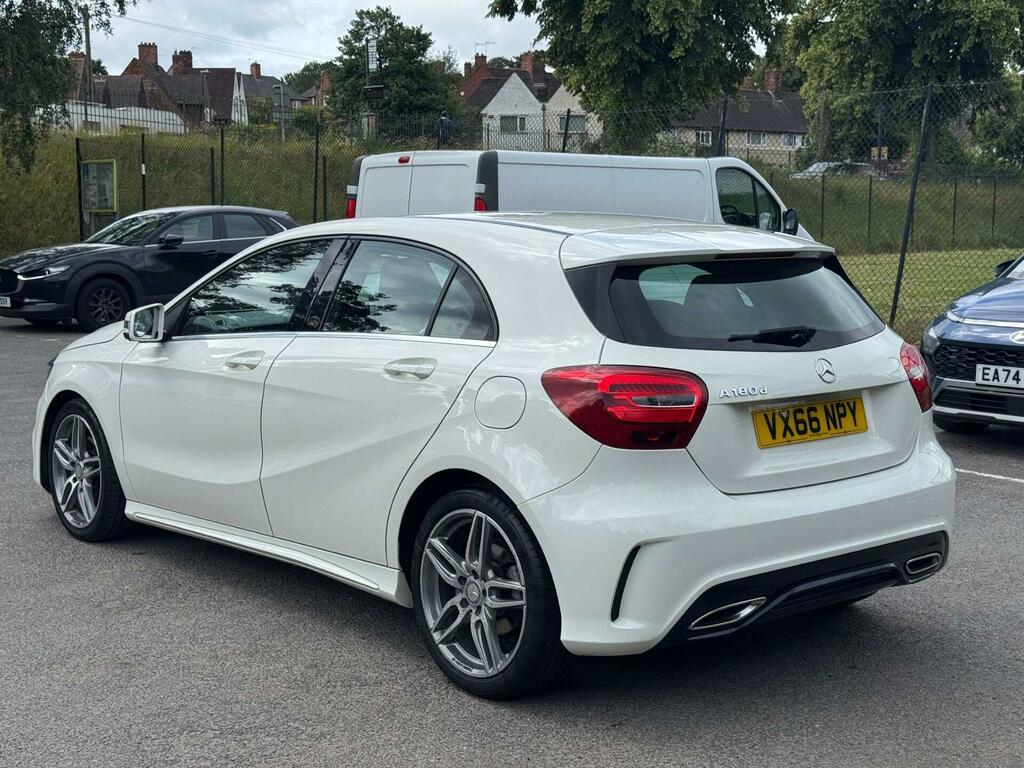 Mercedes-Benz A Class 1.5 A180d Amg Line 7G-dct Euro 6 Ss VX66NPY White #2