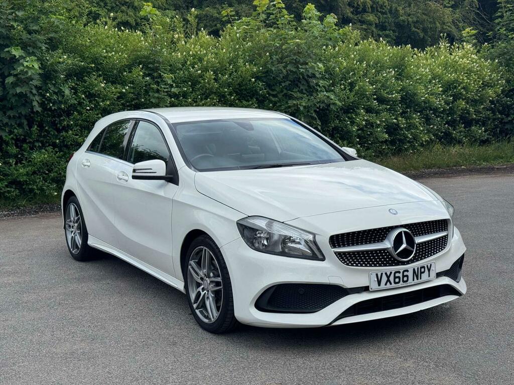 Mercedes-Benz A Class 1.5 A180d Amg Line 7G-dct Euro 6 Ss VX66NPY White