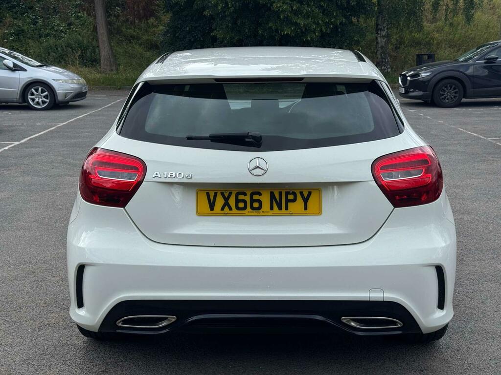 Mercedes-Benz A Class 1.5 A180d Amg Line 7G-dct Euro 6 Ss VX66NPY White #4