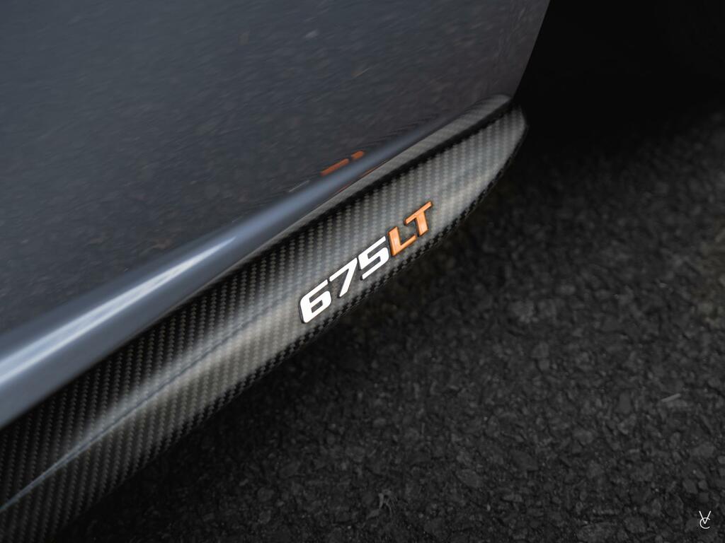 McLaren 675LT Coupe White #49