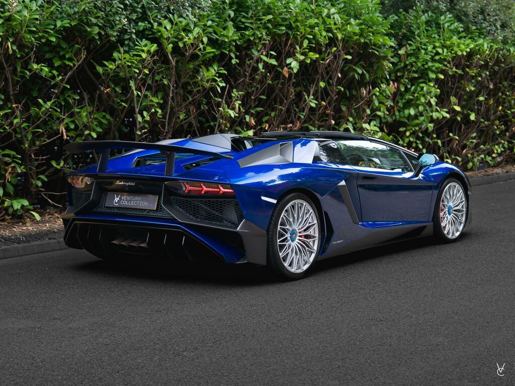 Lamborghini Aventador Blue Blue #6