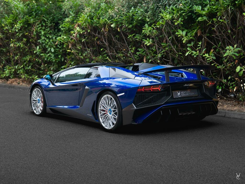 Lamborghini Aventador Blue Blue #4