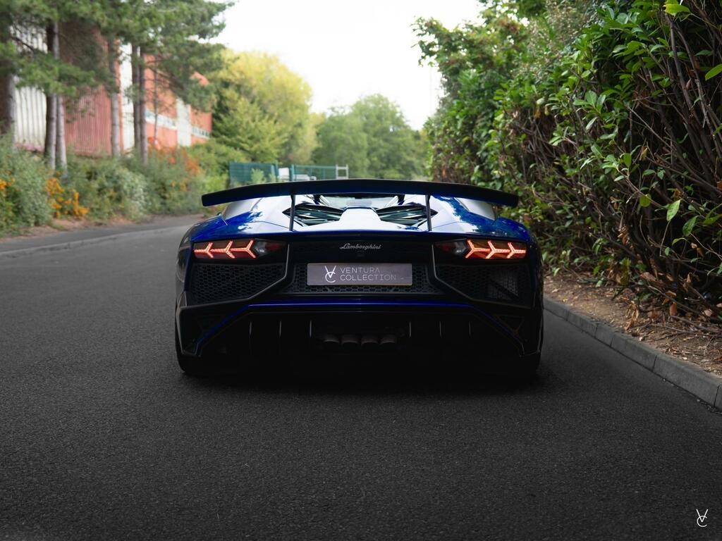Lamborghini Aventador Blue Blue #5